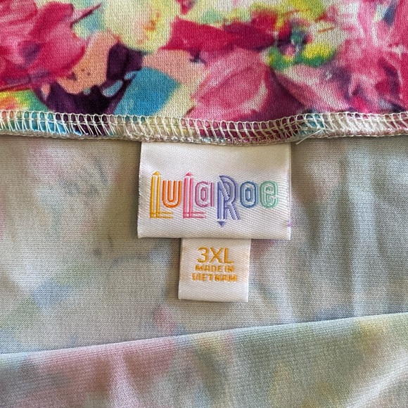 🆕LULAROE- NWOT A-Line Midi Skirt: Sz 3XL or 3X - Picture 5 of 8